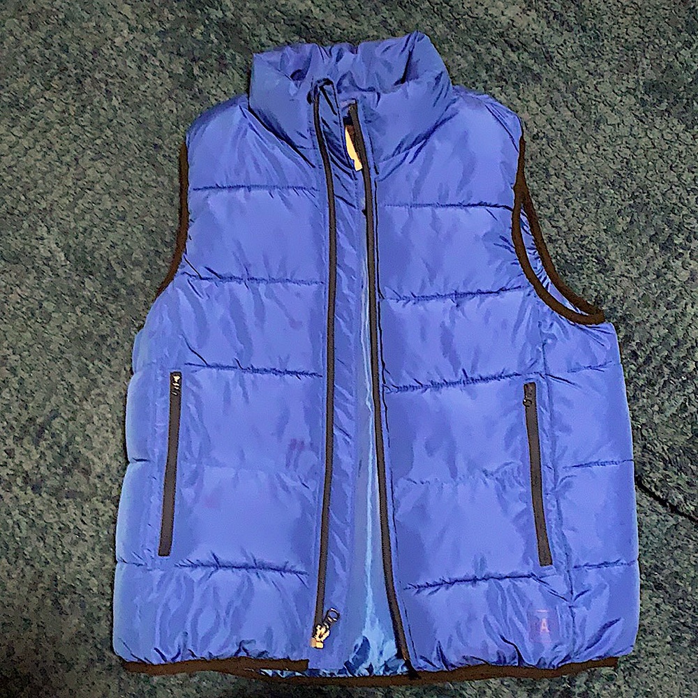 Gap kids blue puffy vest